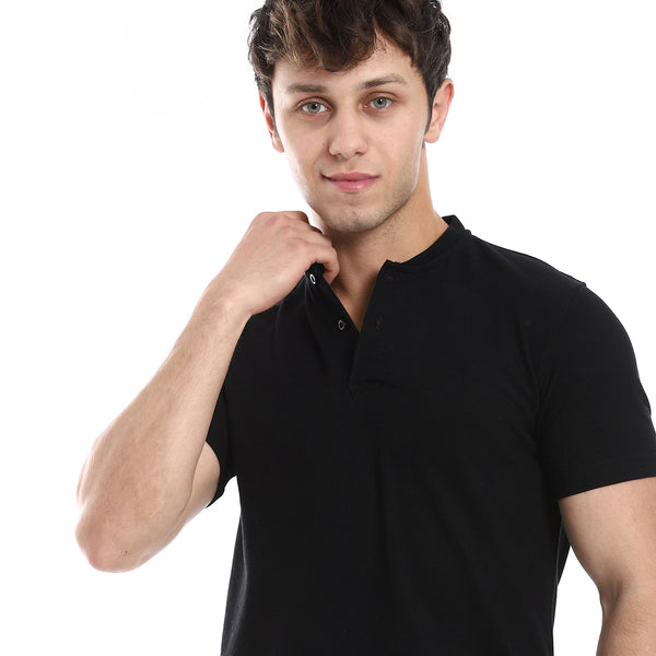 basic_henely_neck_t-shirt_with_neck_collar_-_black