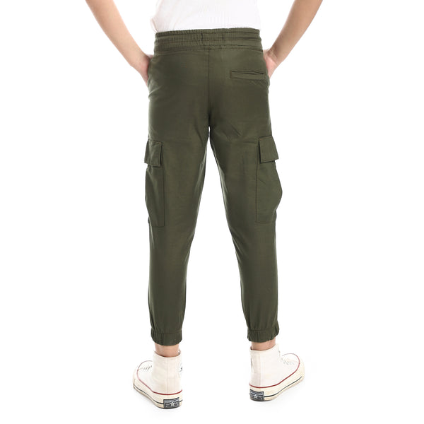 boys-cargo-pants-elastic-hem-with-2-pockets-dark-olive