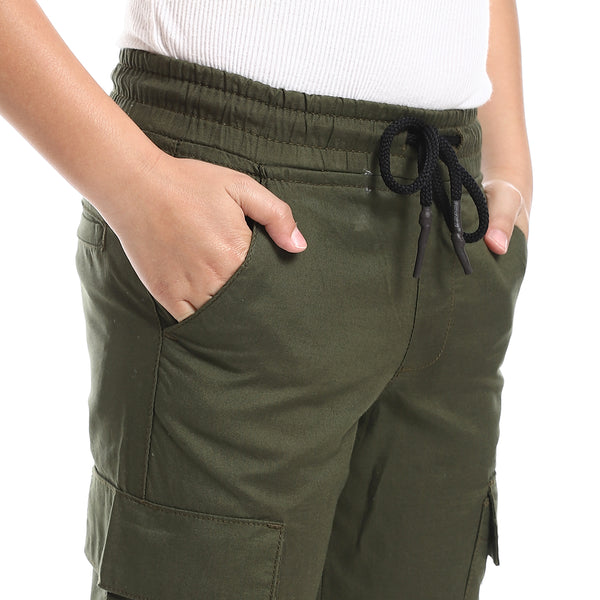 boys-cargo-pants-elastic-hem-with-2-pockets-dark-olive