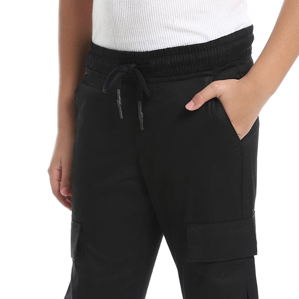 boys-cargo-pants-elastic-hem-with-2-pockets-black