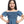Girls Elastic Sleeves & Off Shoulders Dress - indigo