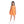 تحميل الصورة في عارض المعرض ، Girls Sleeveless Dress With Bow Back - Orange
