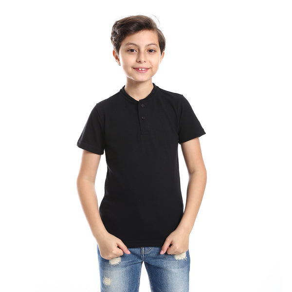 henely_neck_basic_t-shirt_casual_look_for_boy_-_black
