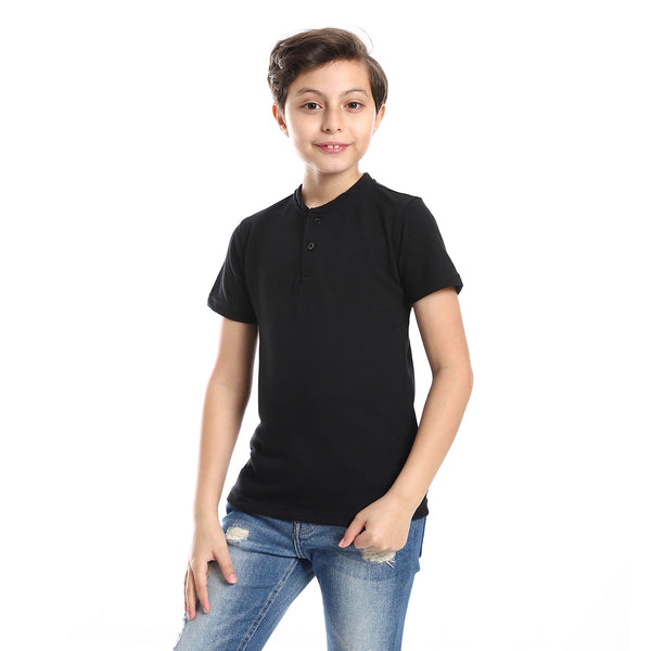 henely_neck_basic_t-shirt_casual_look_for_boy_-_black
