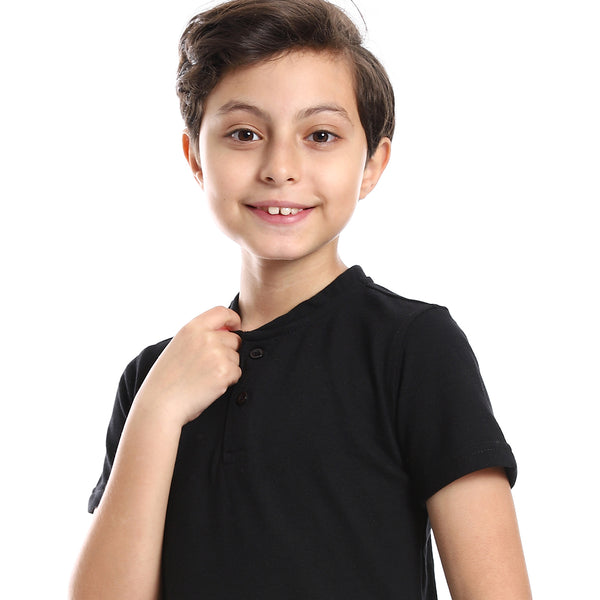 henely_neck_basic_t-shirt_casual_look_for_boy_-_black