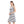 Load image into Gallery viewer, Sleepshirt Cotton Stripped Pattern Sleeveless - Navy Blue &amp; White
