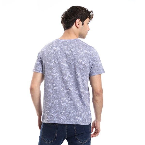 round_neck_basic_t-shirt_casual_look_-_multicolor