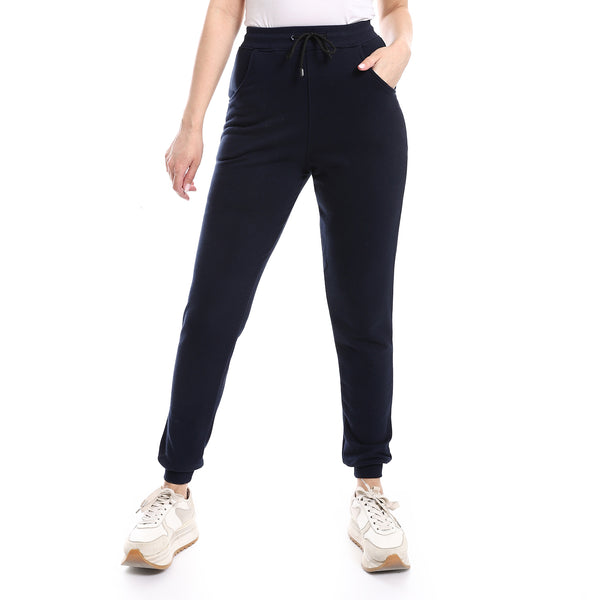 solid_cotton_sweatpants_with_hem_-_navy_blue