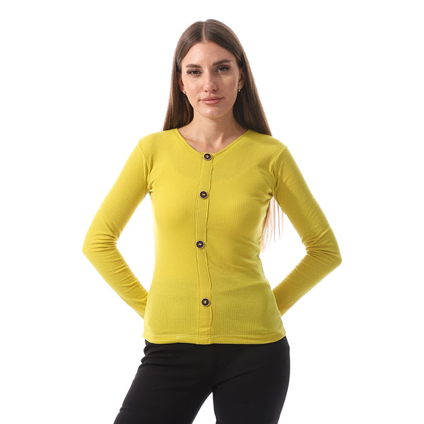 derby_slip_on_fashionable_top_yellow