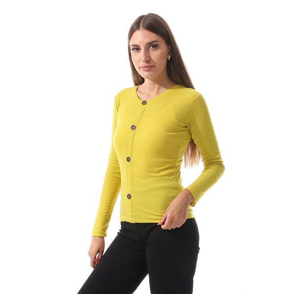 derby_slip_on_fashionable_top_yellow