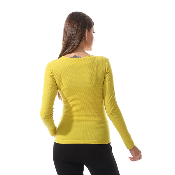 derby_slip_on_fashionable_top_yellow