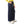 Wide Leg Navy Blue Multi-Closure Cargo Pants