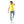 printed_turn_down_collar__polo_shirt_yellow