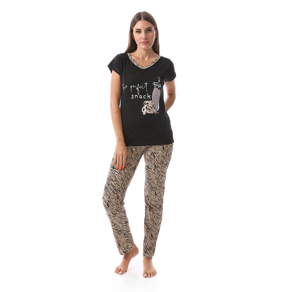 printed_top_beige_pajama_set