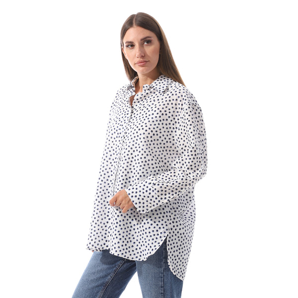 long_sleeves_polka_dots_shirt_navy