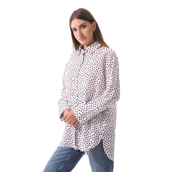 long_sleeves_polka_dots_shirt_wine