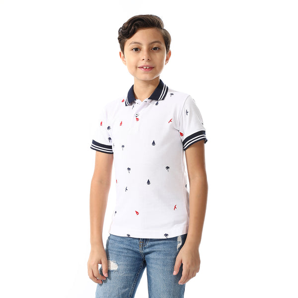 Short Sleeves Polo Shirt For Boys