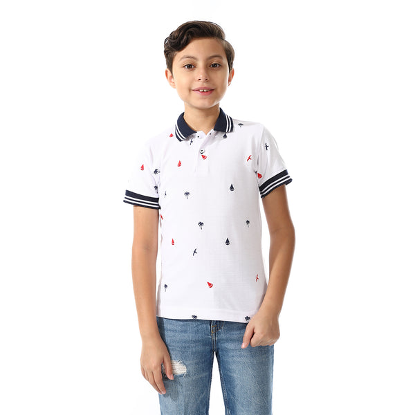 Short Sleeves Polo Shirt For Boys