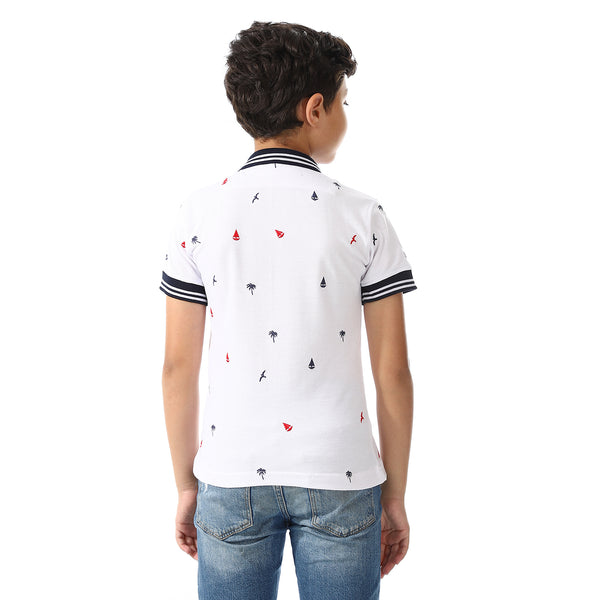 Short Sleeves Polo Shirt For Boys