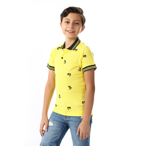 Short Sleeves Polo Shirt For Boys