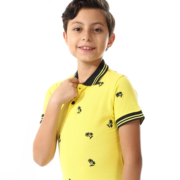 Short Sleeves Polo Shirt For Boys