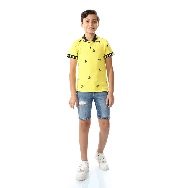 Short Sleeves Polo Shirt For Boys