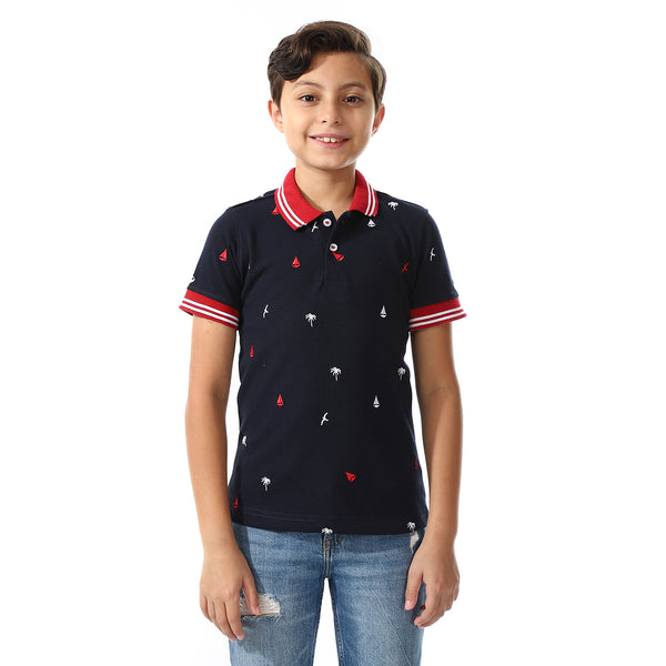 Short Sleeves Polo Shirt For Boys