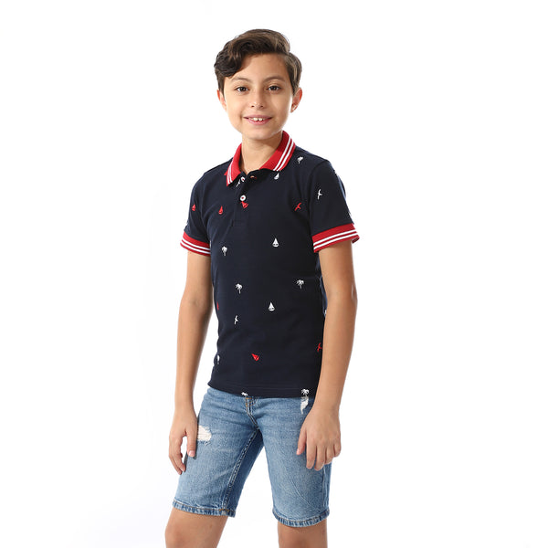 Short Sleeves Polo Shirt For Boys