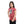 Load image into Gallery viewer, front printed half sleeves girls tee- Burgundy
