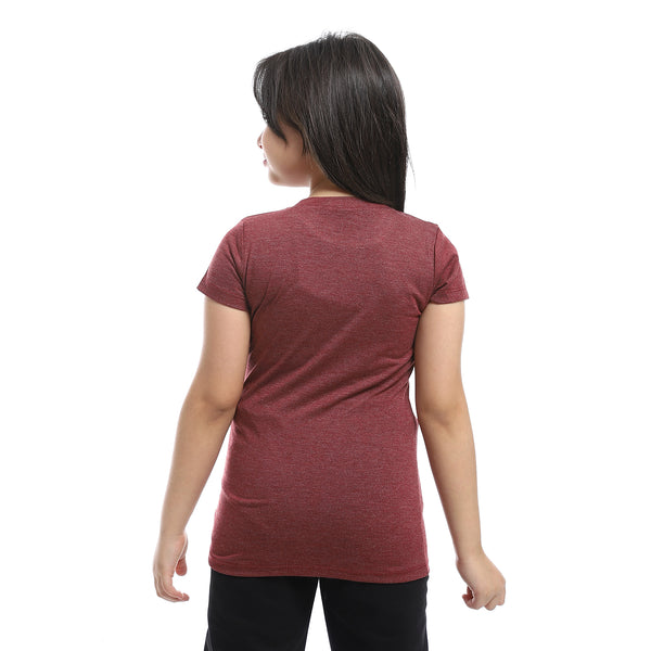 printed-t-shirt-dark-red
