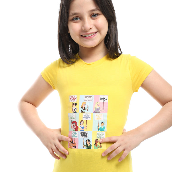 printed-t-shirt-yellow