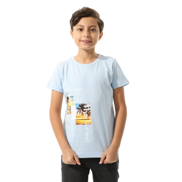 Summer Vibes Printed Boys T-Shirt