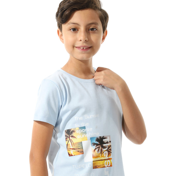 Summer Vibes Printed Boys T-Shirt