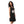 Printed Comfy Black Sleeveless Sleepshirt
