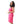 Printed Comfy Hot Pink Sleeveless Sleepshirt