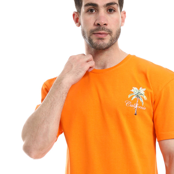 printed_slip_on_orange_short_sleeve_summer_tee_