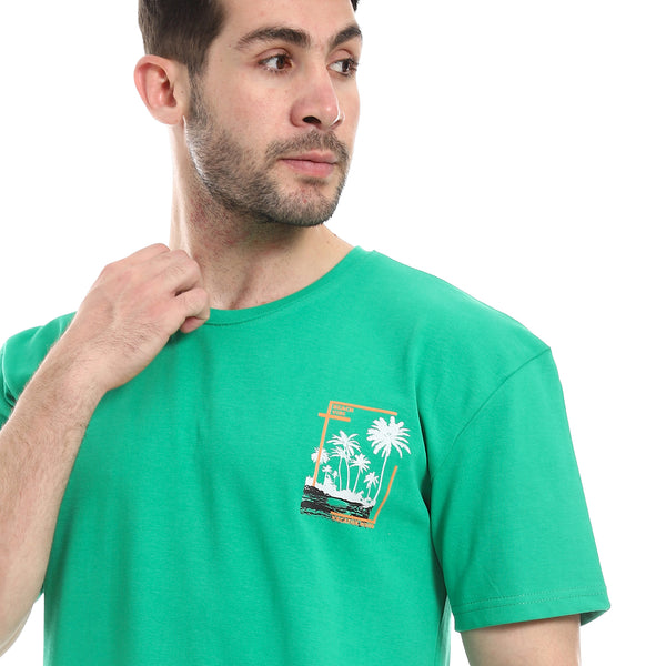 printed_slip_on_green_short_sleeve_summer_tee_