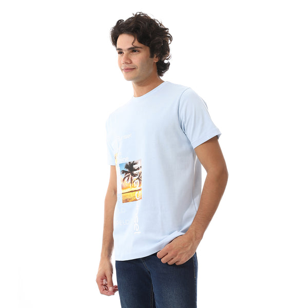 Printed Slip-On Comfy T-Shirt