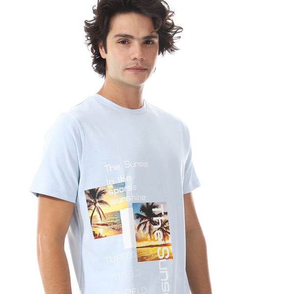 Printed Slip-On Comfy T-Shirt