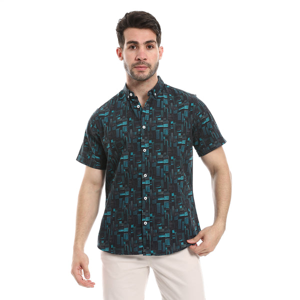 blue_short_sleeves_printed_shirt_