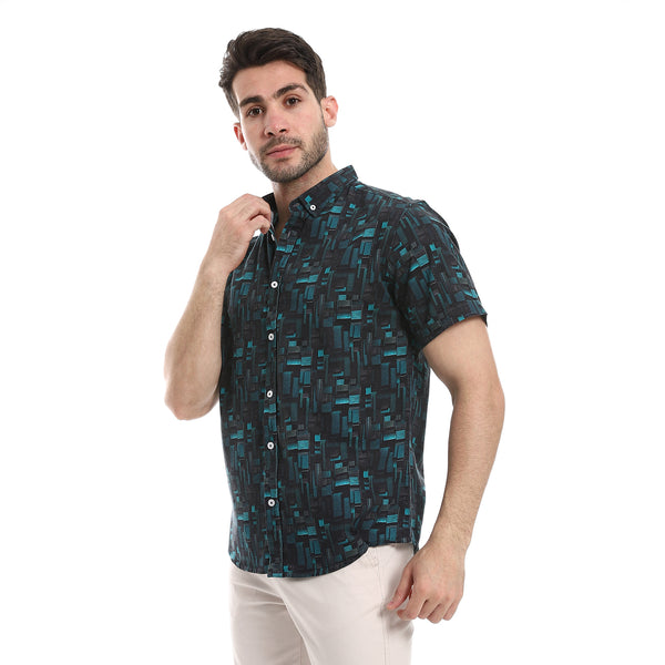 blue_short_sleeves_printed_shirt_