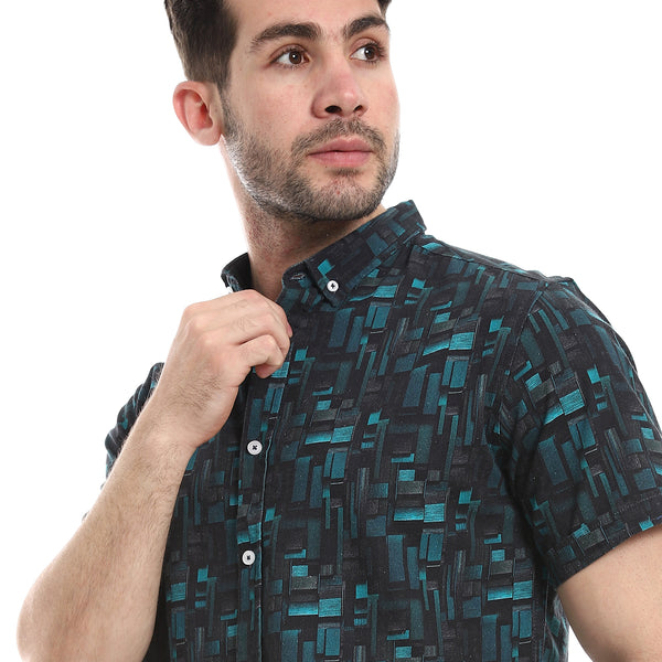 blue_short_sleeves_printed_shirt_