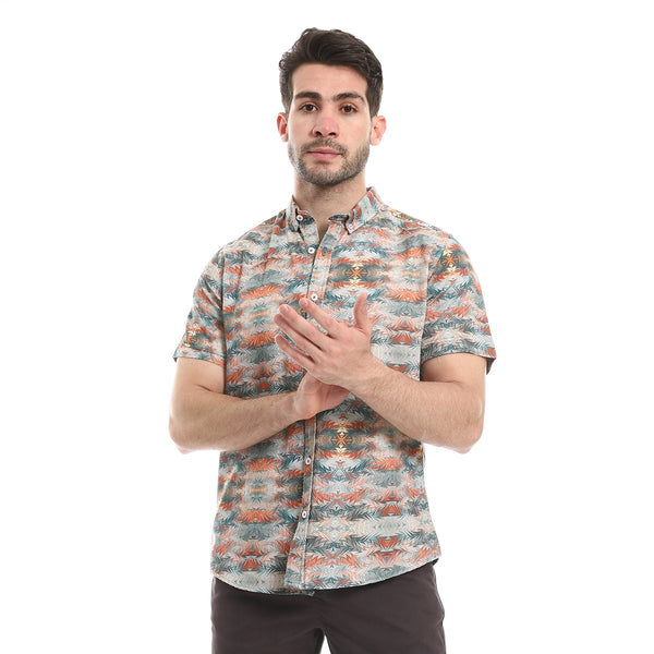short_sleeves_printed_shirt_gray_