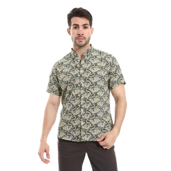 short_sleeves_printed_shirt_olive