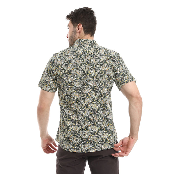short_sleeves_printed_shirt_olive