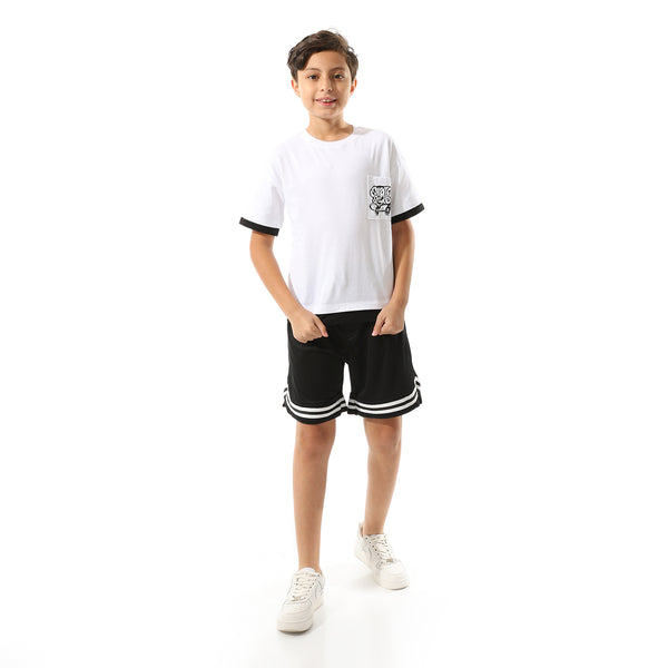 Side Pockets Boys Sports Shorts