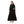 Buttons Down Closure Plain Dress - Black