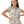 Floral Pattern Sleeveless Dress - Cream Beige & Black
