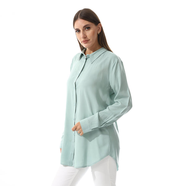 Regular Fit Plain Long Shirt