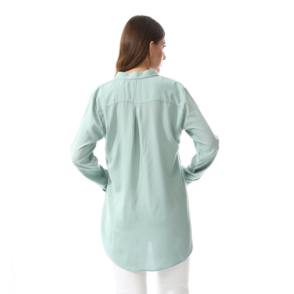 Regular Fit Plain Long Shirt